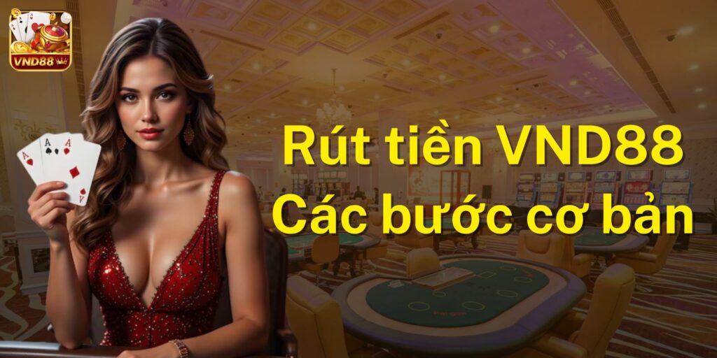 Rút tiền VN88 các bước cơ bản