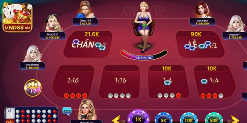 Xóc đĩa online VND88 - Trải nghiệm đỉnh cao